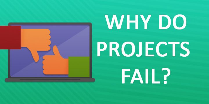 Most Projects fail to Deliver