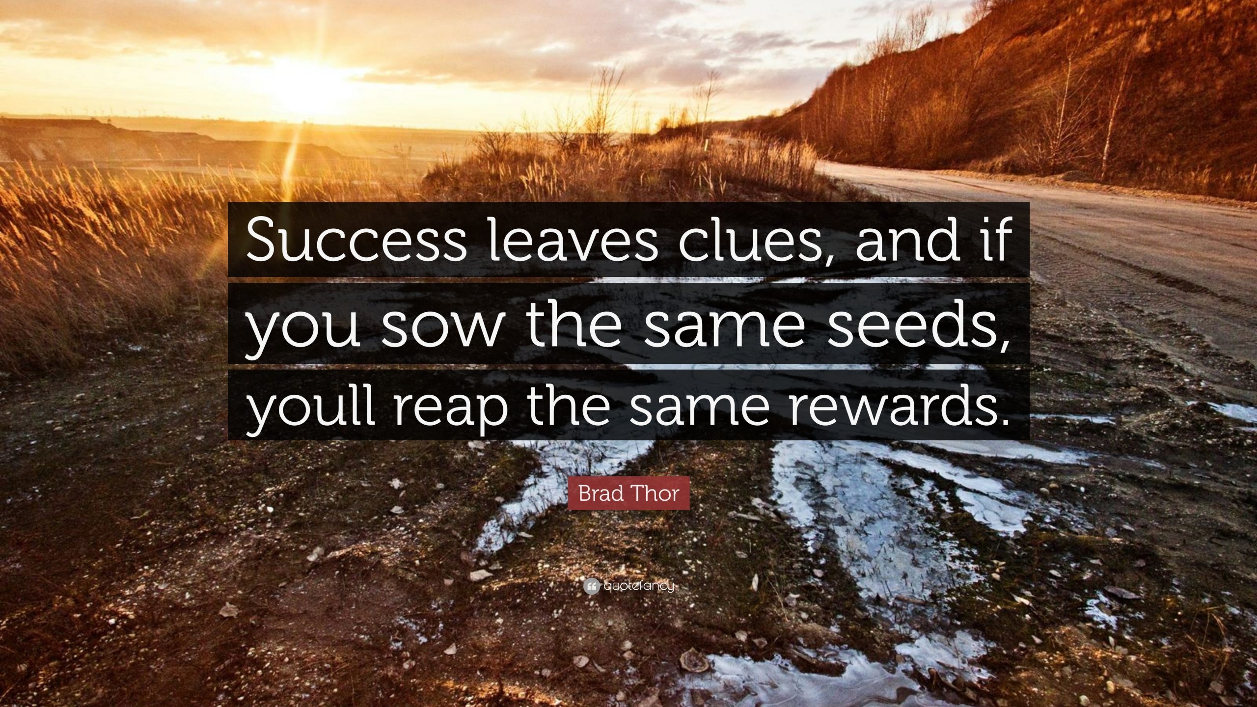 Success Leaves Clues