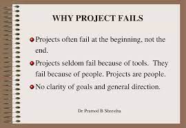 Projects Fail at the Beginning and Here is Why.